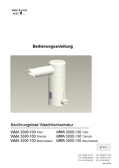 water & more WMA 3500-150 TWK Bedienungsanleitung