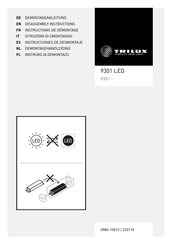 Trilux 9301 Serie Demontageanleitung