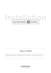 Sunshower ONE L Installationsanleitung