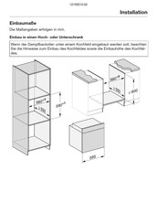 Miele DGC 7250 Installationsanleitung