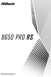 ASROCK B650 PRO RS Benutzerhandbuch