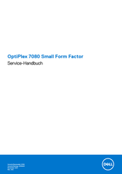 Dell EMC OptiPlex 7080 Small Form Factor Servicehandbuch