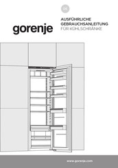 Gorenje 728214 Ausführliche Gebrauchsanleitung