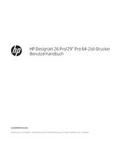 HP DesignJet Z9+ Pro Benutzerhandbuch