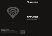 Genesis RADON 800 Softwarehandbuch