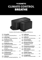 Dometic Breathe 4500 Montage- Und Bedienungsanleitung