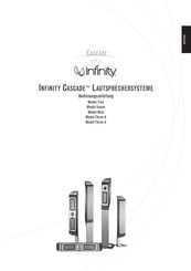 Infinity CASCADE Three V Bedienungsanleitung