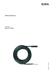 Gira 1493 00 Bedienungsanleitung