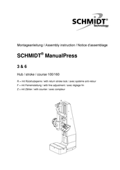 Schmidt ManualPress 6 Montageanleitung