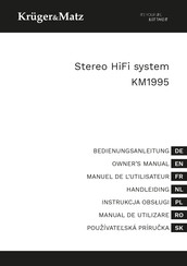 Kruger & Matz KM1995 Bedienungsanleitung