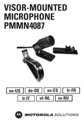 Motorola PMMN4087 Bedienungsanleitung