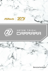 ASROCK X670E Taichi Carrara Benutzerhandbuch