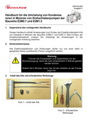 Edwards E2M1.5 Handbuch