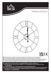 HOMCOM 830-640V00 Bedienungsanleitung