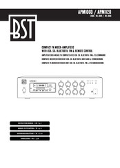 BST APM1120 Bedienungsanleitung