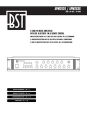 BST APM2836 Bedienungsanleitung