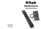 Dupla MultiControl Gebrauchsanweisung