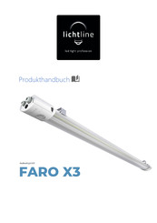 lichtline FARO X3 800-140 Produkthandbuch