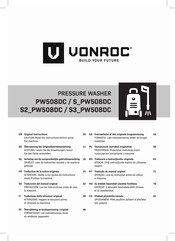 VONROC S3 PW508DC Bersetzung Der Originalbetriebsanleitung
