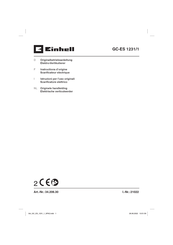 EINHELL GC-ES 1231/1 Originalbetriebsanleitung