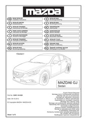 Mazda GHK1-V4-920 Einbauanleitung