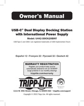 Tripp Lite U442-DOCK20BINT Benutzerhandbuch