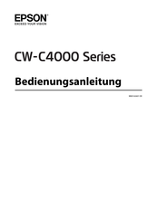 Epson CW-C4000-Serie Bedienungsanleitung