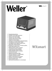 Weller WX Smart 520WXS Originalbetriebsanleitung