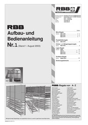 RBB M40-STD Serie Aufbau- Und Bedienanleitung