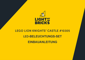 LIGHT MY BRICKS LEGO LION KNIGHTS' CASTLE Einbauanleitung