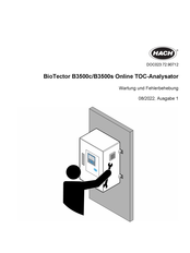 Hach BioTector B3500s Wartung Und Fehlerbehebung