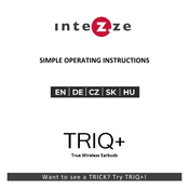 INTEZZE TRIQ+ Gebrauchsanweisung