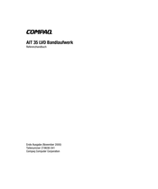 Compaq AIT 35 LVD Referenzhandbuch