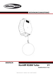 SHOWTEC Illumilift RGBW Turbo Bedienungsanleitung