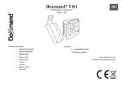 Doxmand VR1 X2 Bedienungsanleitung