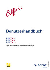 Optos P200DTx rg Benutzerhandbuch