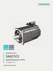 Siemens SIMOTICS S-1FT2 Betriebsanleitung