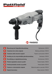 Pattfield Ergo Tools PDH26DS2 Originalbetriebsanleitung
