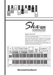 Hammond SK PRO Benutzerhandbuch
