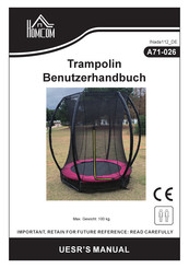 Homcom A71-026 Benutzerhandbuch