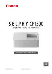 Canon Selphy CP1500 Erweitertes Benutzerhandbuch