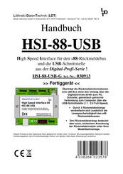 Littfinski Daten Technik HSI-88-USB-G Handbuch