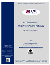 LVS INTEGRA 9570 Bedienungsanleitung