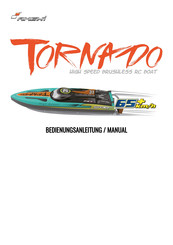 Amewi Tornado High Speed Brushless RC Boat Bedienungsanleitung