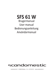 Scandomestic SFS 61 W Bedienungsanleitung