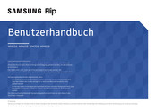 Samsung Flip WM85B Benutzerhandbuch