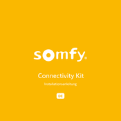 SOMFY Connectivity Kit Installationsanleitung