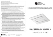 Lena Lighting UV-C STERILON SQUARE N Montageanleitung