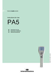 Interacoustics PA5 Gebrauchsanweisung