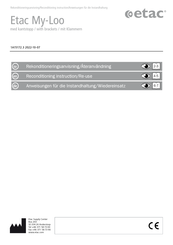 Etac My-Loo Anweisungen Für Die Instandhaltung